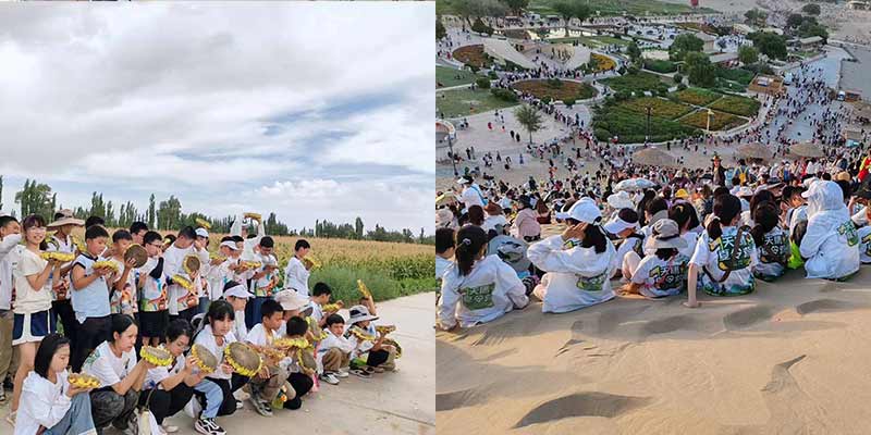敦煌逐西研學：10天敦煌研學夏令營全記錄，四川天鷹學員深度體驗莫高窟、鳴沙山！